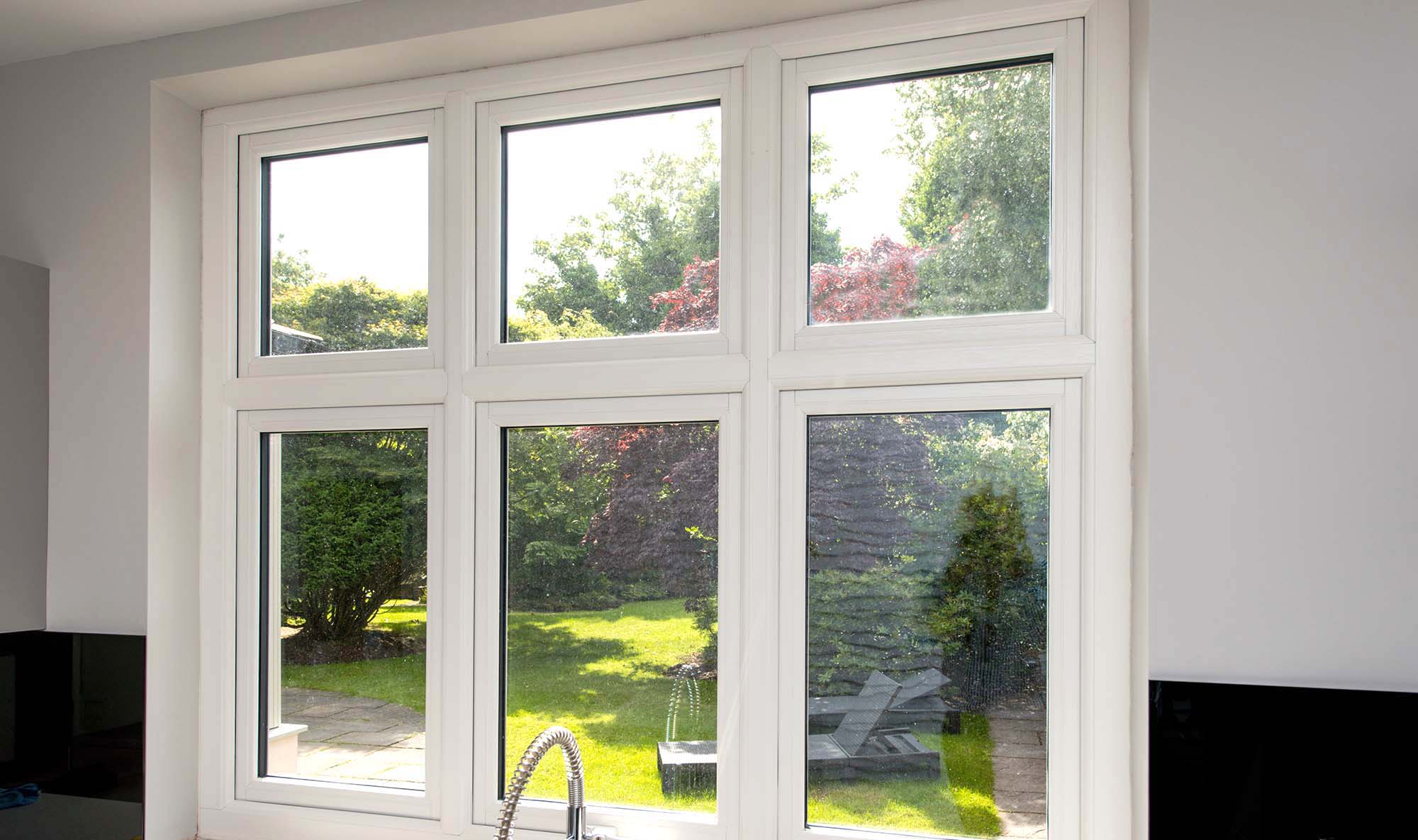 PVCu windows from inside