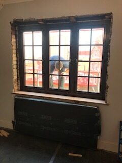 rosewood upvc window install