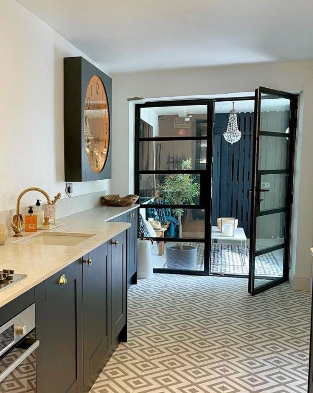 Heritage aluminum french doors